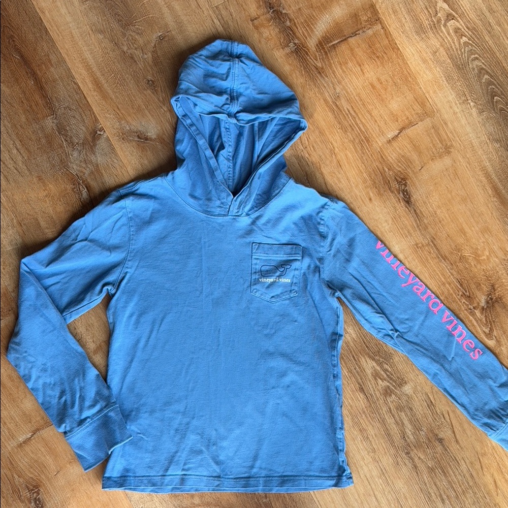Vineyard Vines Hooded Shirt Size XS 5-6